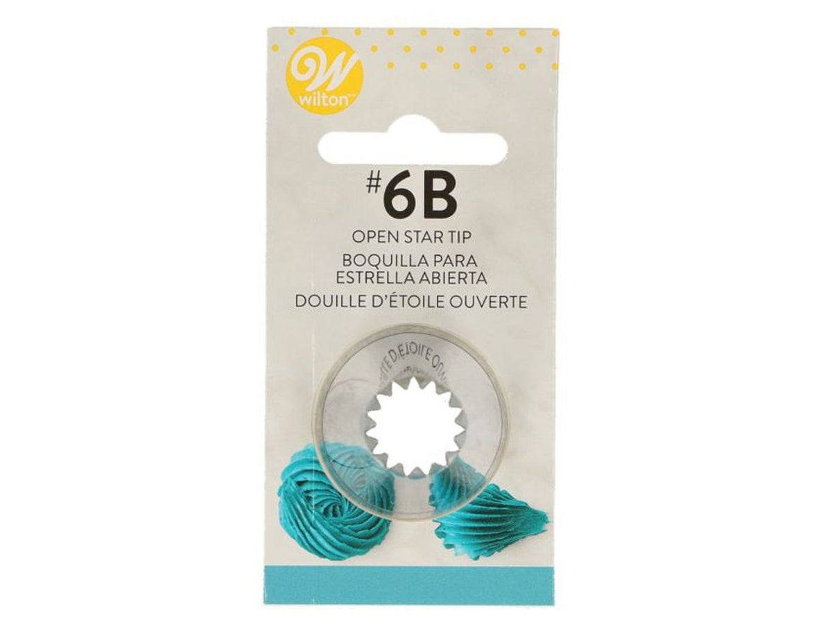 Wilton Decorating Tip Open Star #6B