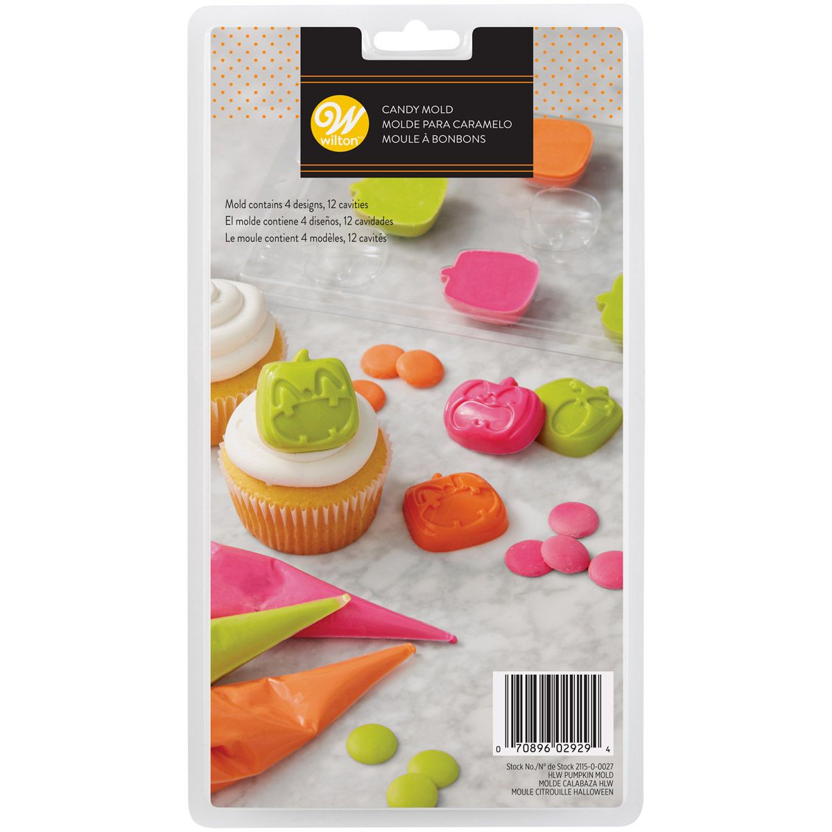 Wilton Candy Mould Halloween Kürbis
