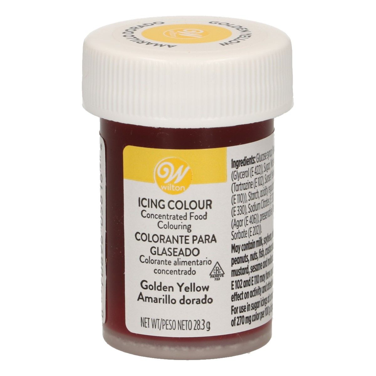 Wilton Icing Color Goldgelb 28g