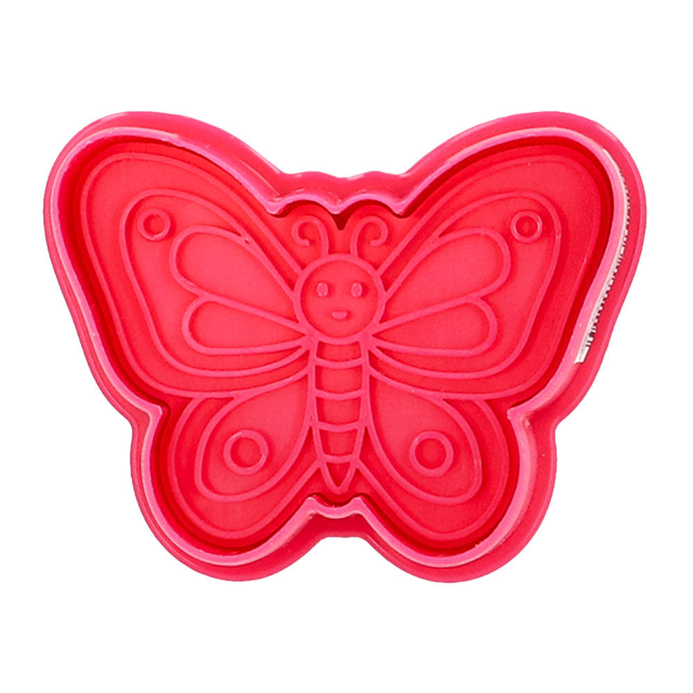 Ausstechform Schmetterling mit Auswerfer