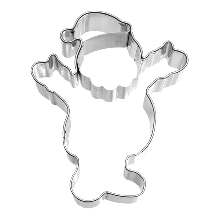 Ausstechform Santa Claus, 8,5 cm, Edelstahl, mit Innenprägung