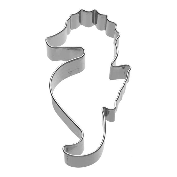 Ausstechform Seepferdchen, Edelstahl, 9 cm