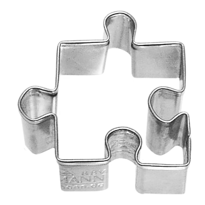 Ausstechform, Puzzleteil, 4cm, Edelstahl