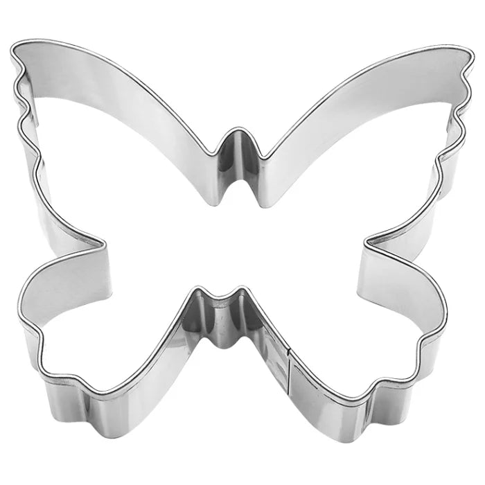 Ausstechform Schmetterling, 7 cm, Edelstahl