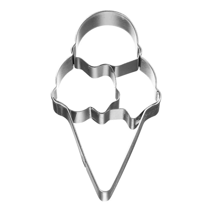 Ausstechform Eis, 8 cm, Edelstahl, mit Innenprägung