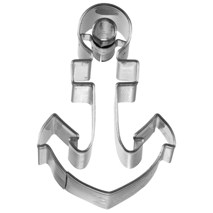 Ausstechform Anker, Edelstahl, 5,5 cm
