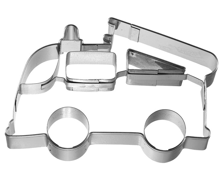 Ausstechform, Feuerwehrauto, 9cm, Edelstahl, mit Innenprägung