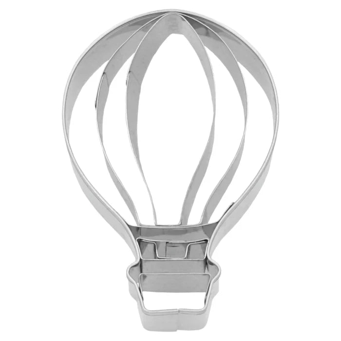 Ausstechform Heißluftballon, 6,5 cm, Edelstahl, mit Innenprägung