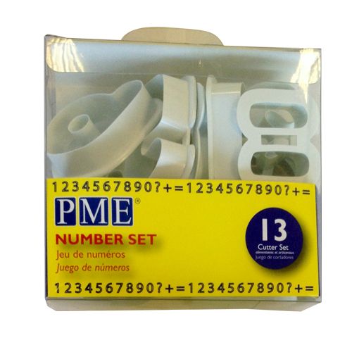 PME Nummern Ausstecher Set/13