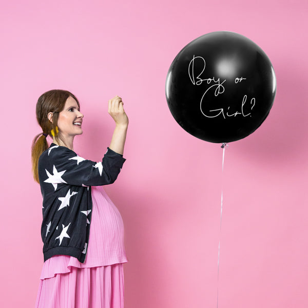Ballon Gender Reveal Konfetti Mädchen - 1m