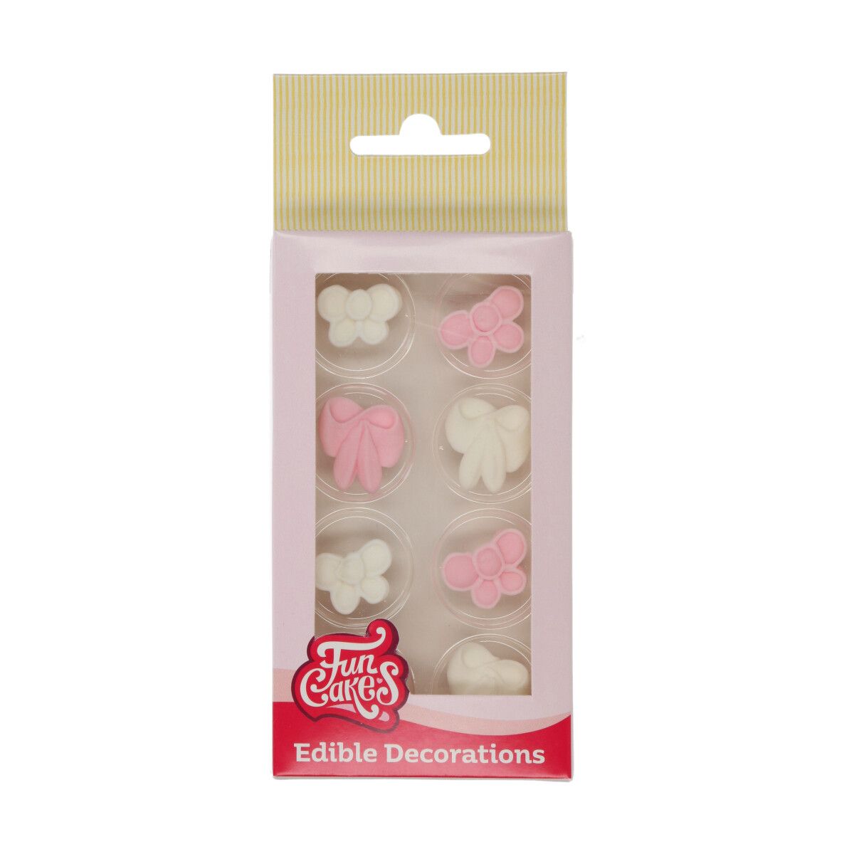 FunCakes Zucker Dekorationen Schleifen Pk/8