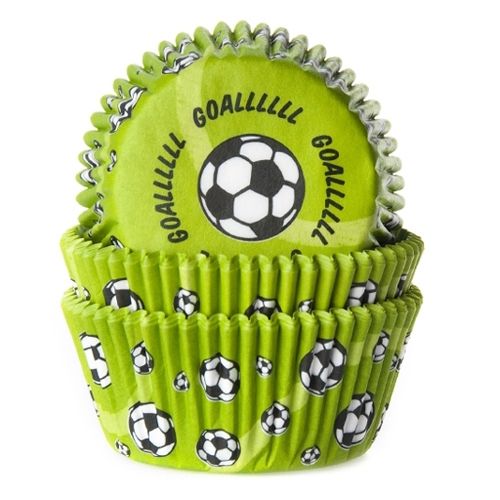 House of Marie Backförmchen Fußball pk/50