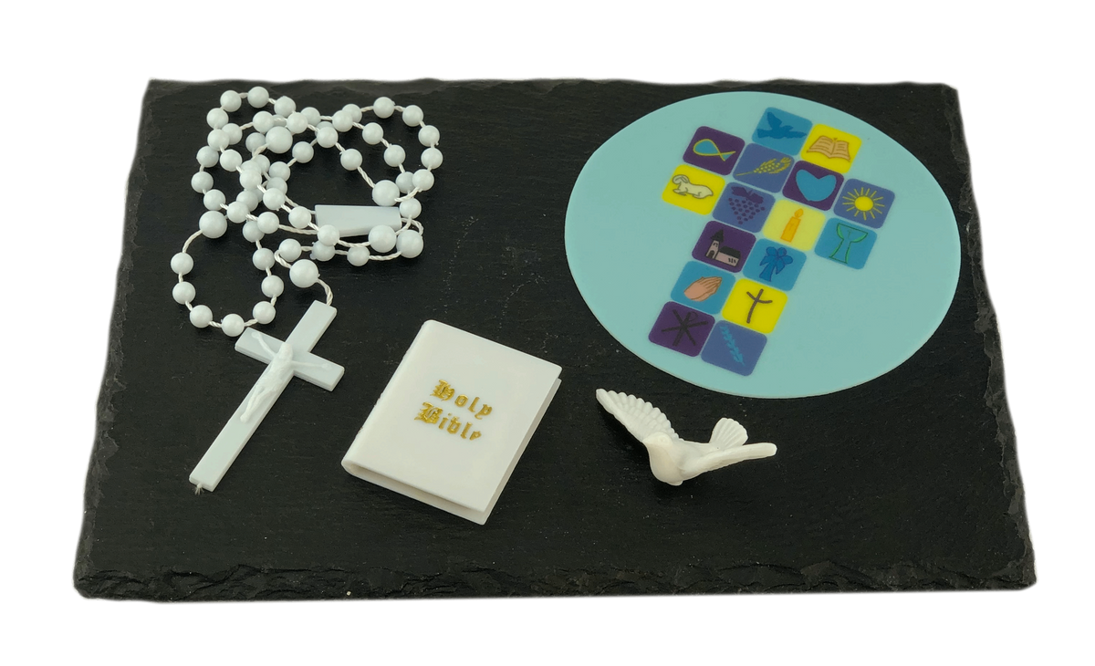 Deko Set Kommunion Junge /4tlg