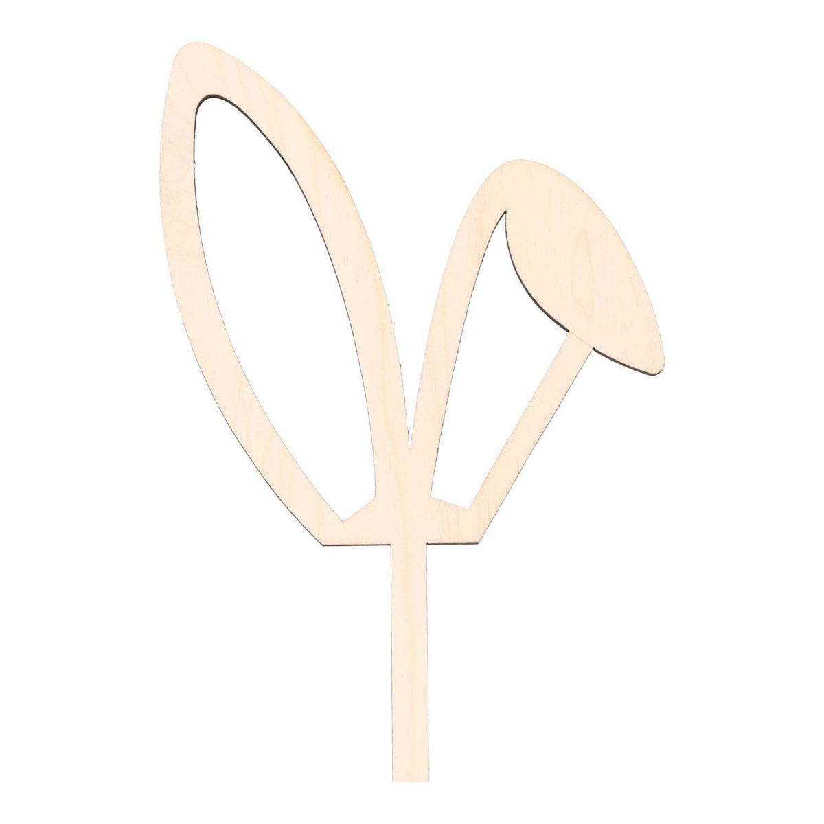 Cake Topper Häschen Schlappohr, Holz 152x130mm