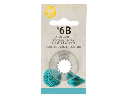Wilton Decorating Tip Open Star #6B