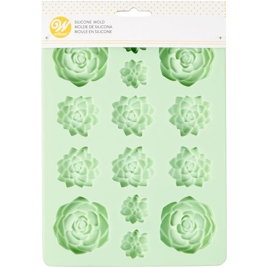 Wilton Silikon Mould Succulents