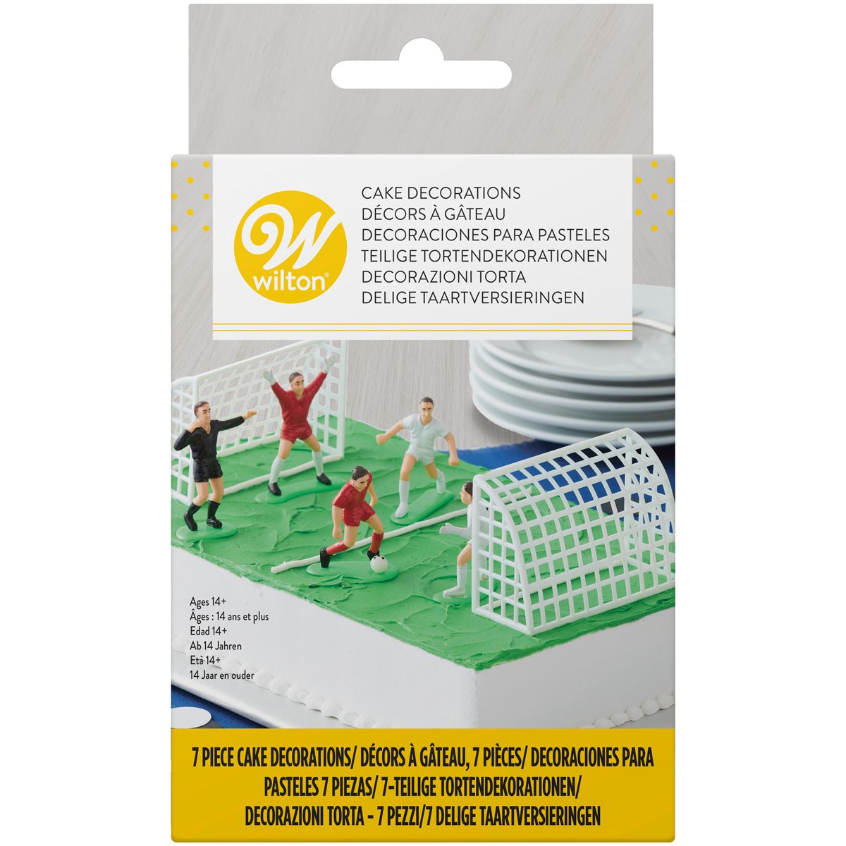 Wilton Cake Topper Fußball Set/7