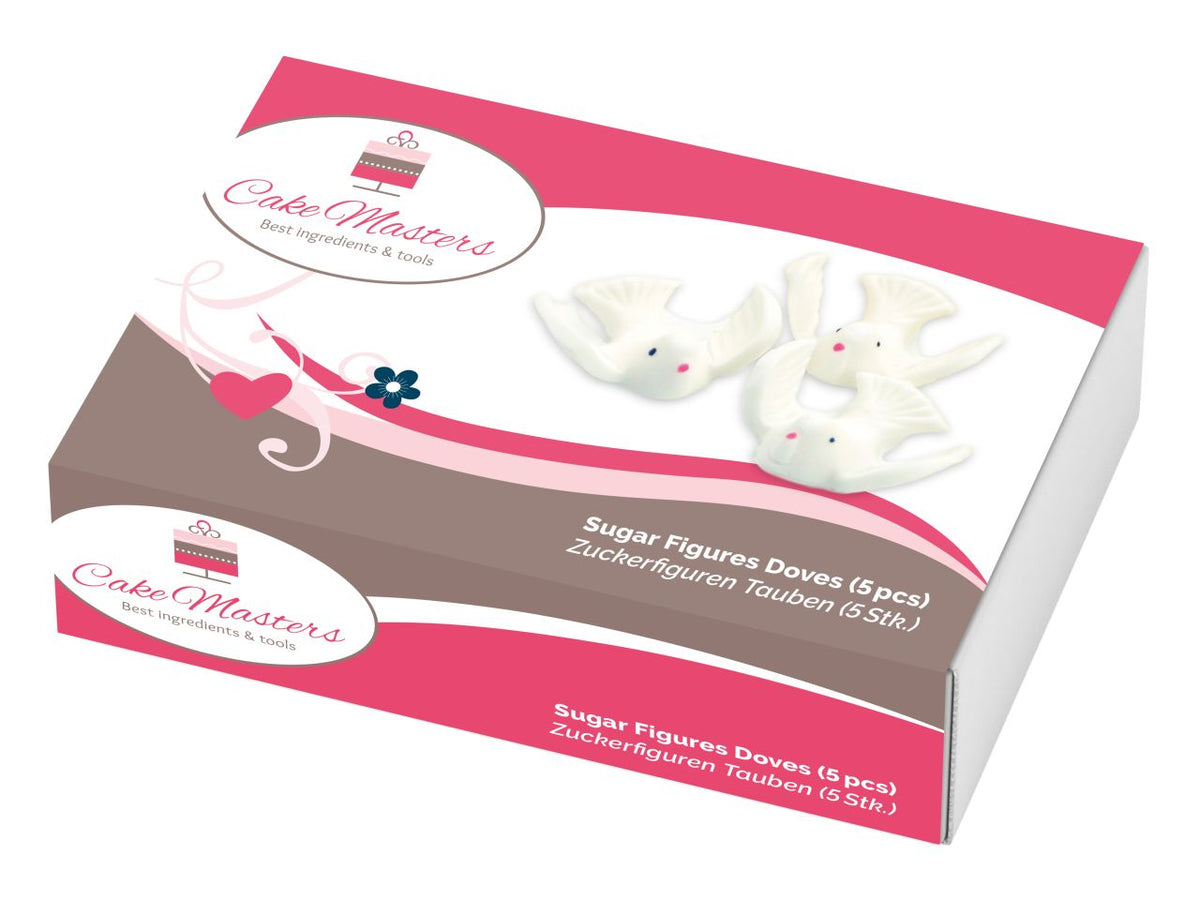 Cake-Masters Tauben Zucker 5 Stk.