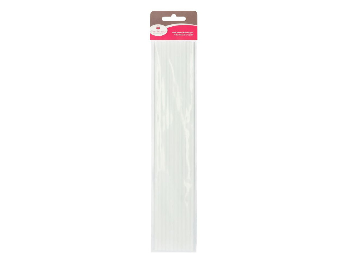 Cake Masters Tortendübel 30cm Pk/10 Stk.