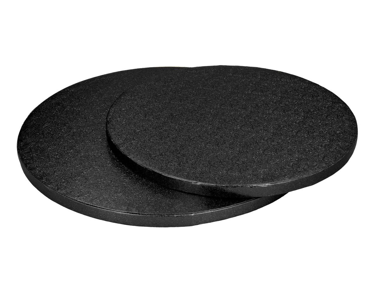 CakeMasters Tortenplatte rund 30cm schwarz