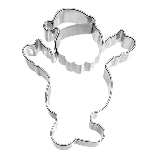 Ausstechform Santa Claus, 8,5 cm, Edelstahl, mit Innenprägung