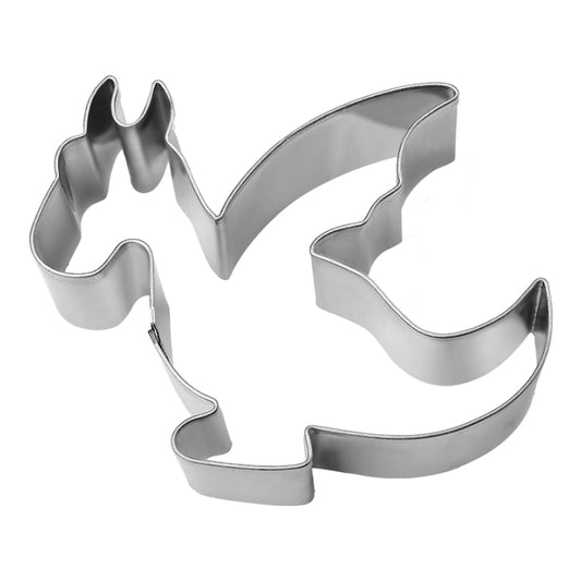 Ausstechform Burgdrache, Edelstahl, 7 cm