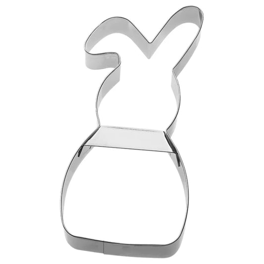 Ausstechform Hase mit Schlappohr, 19,5cm, Edelstahl