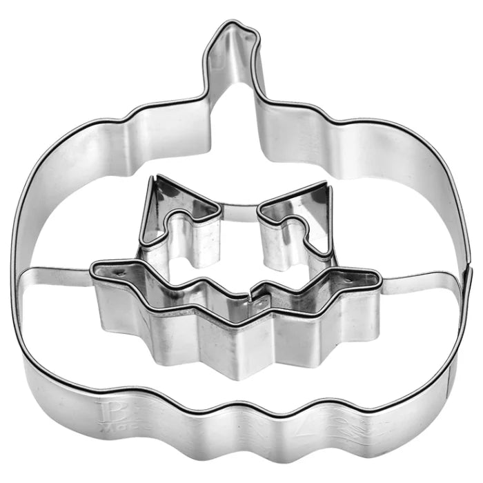 Ausstechform Kürbis, Edelstahl, 5 cm
