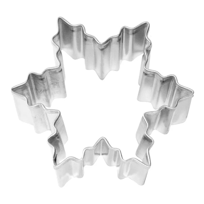 Ausstechform Schneestern, Edelstahl, 6 cm