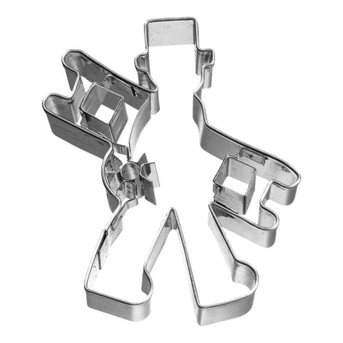 Ausstechform Schornsteinfeger, Edelstahl, mit Innenprägung, 7 cm