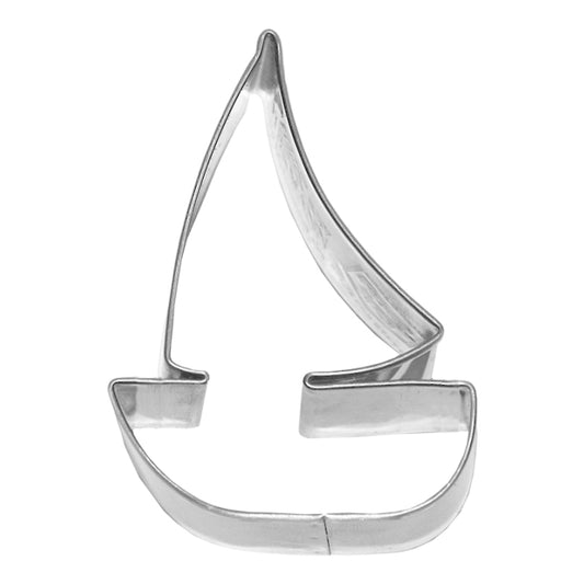 Ausstechform Segelboot, 7 cm, Edelstahl