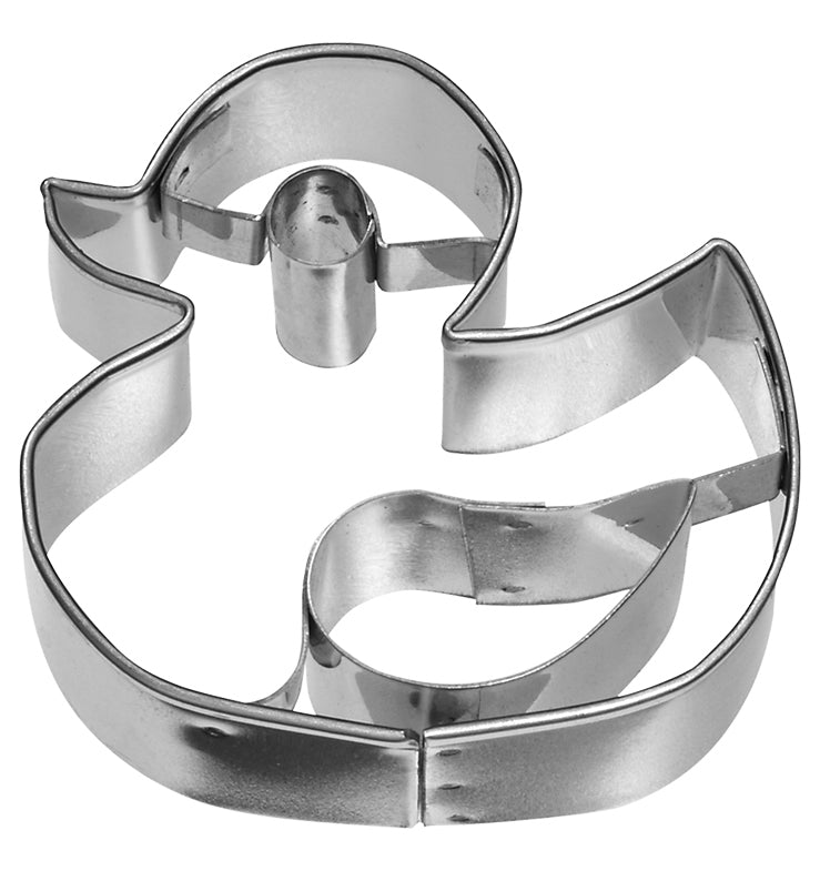 Ausstechform Babyente, Edelstahl, mit Innenprägung, 5,4 cm