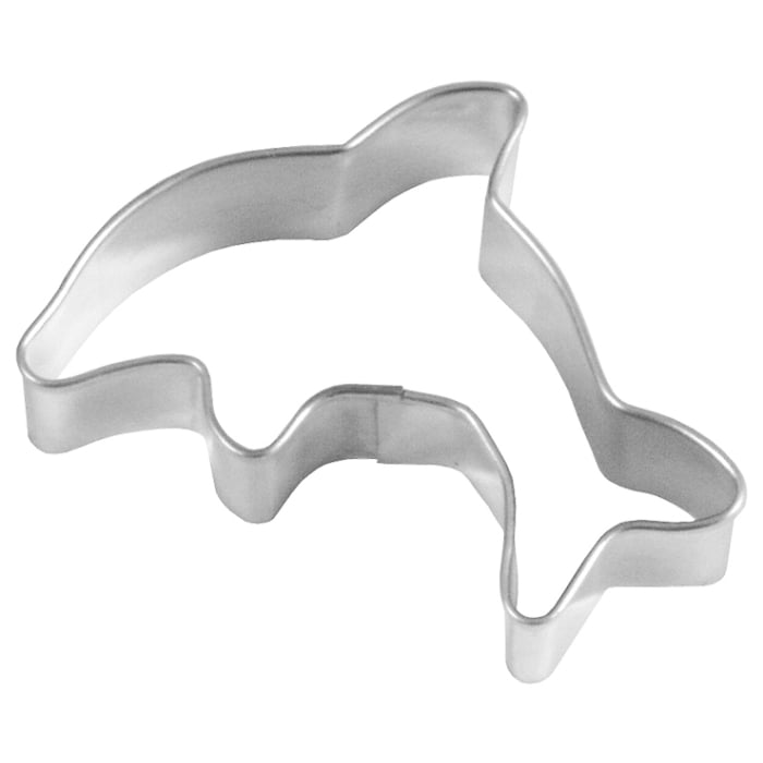 Ausstechform, Delphin, 7cm, Edelstahl