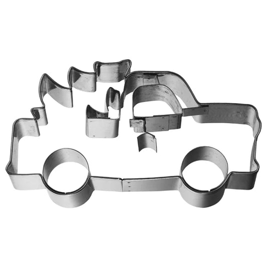 Ausstechform Weihnachtstruck, Edelstahl, mit Innenprägung, 9,5 cm