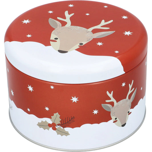 Gebäckdose Nordic Christmas, rund, Größe L