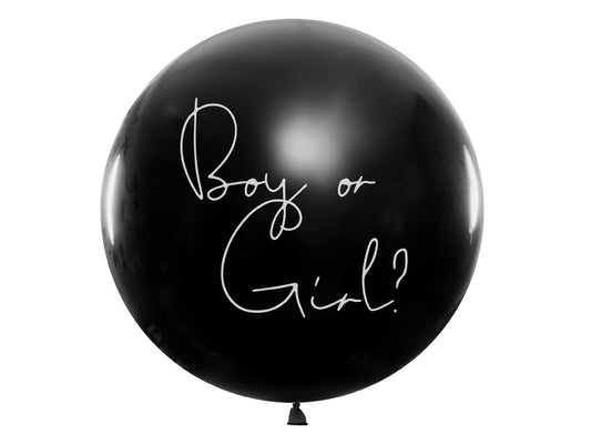 Ballon Gender Reveal Konfetti Junge - 1m