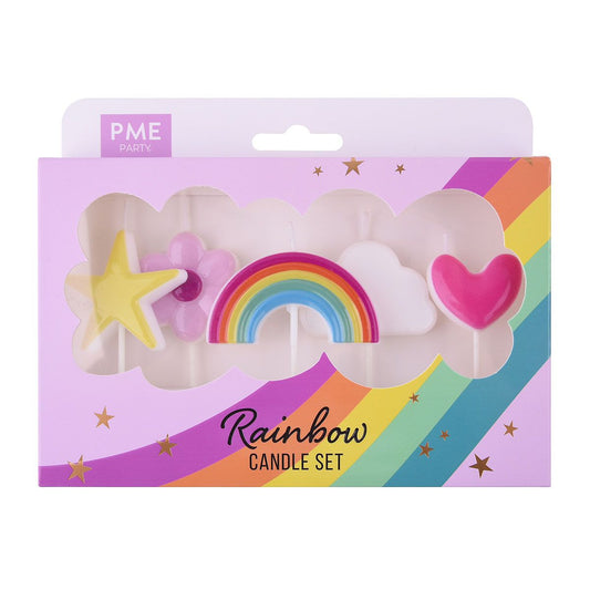 PME Kerzen Regenbogen-Set/5