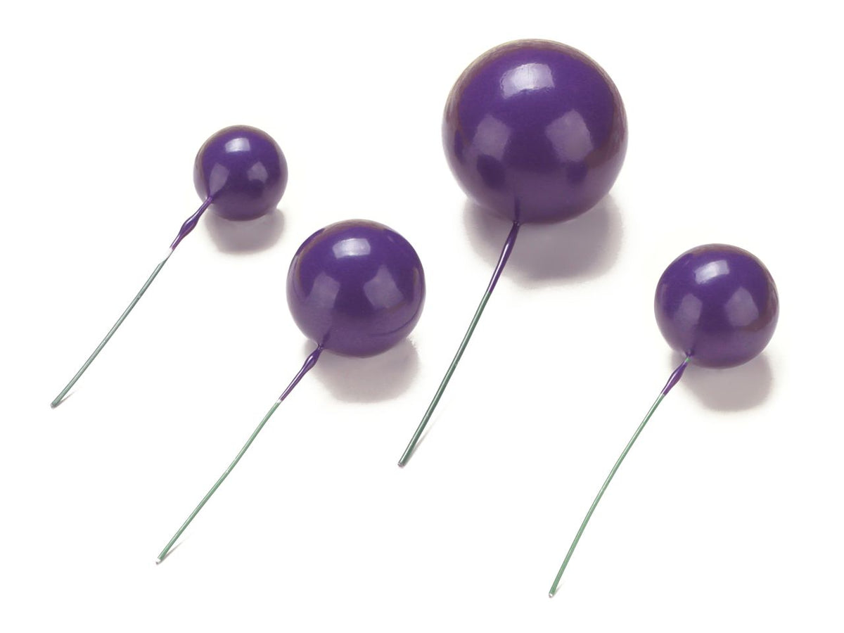 Bubbles Einstecker violett 4 Stück