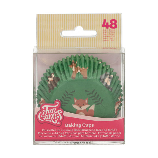 FunCakes Backförmchen Waldtiere pk/48