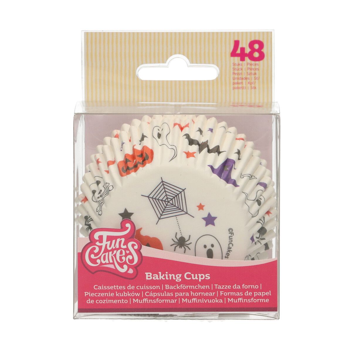 FunCakes Backförmchen Halloween pk/48