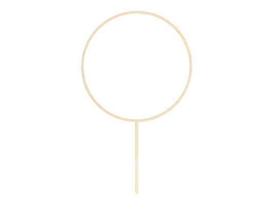 Cake Topper aus Holz - rund / 24,5cm