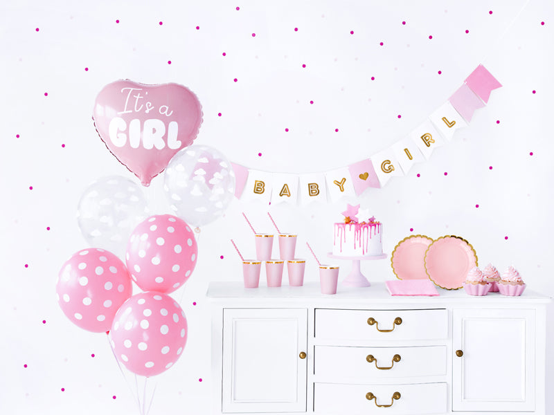 Party Koffer - It''s a girl / 49teilig