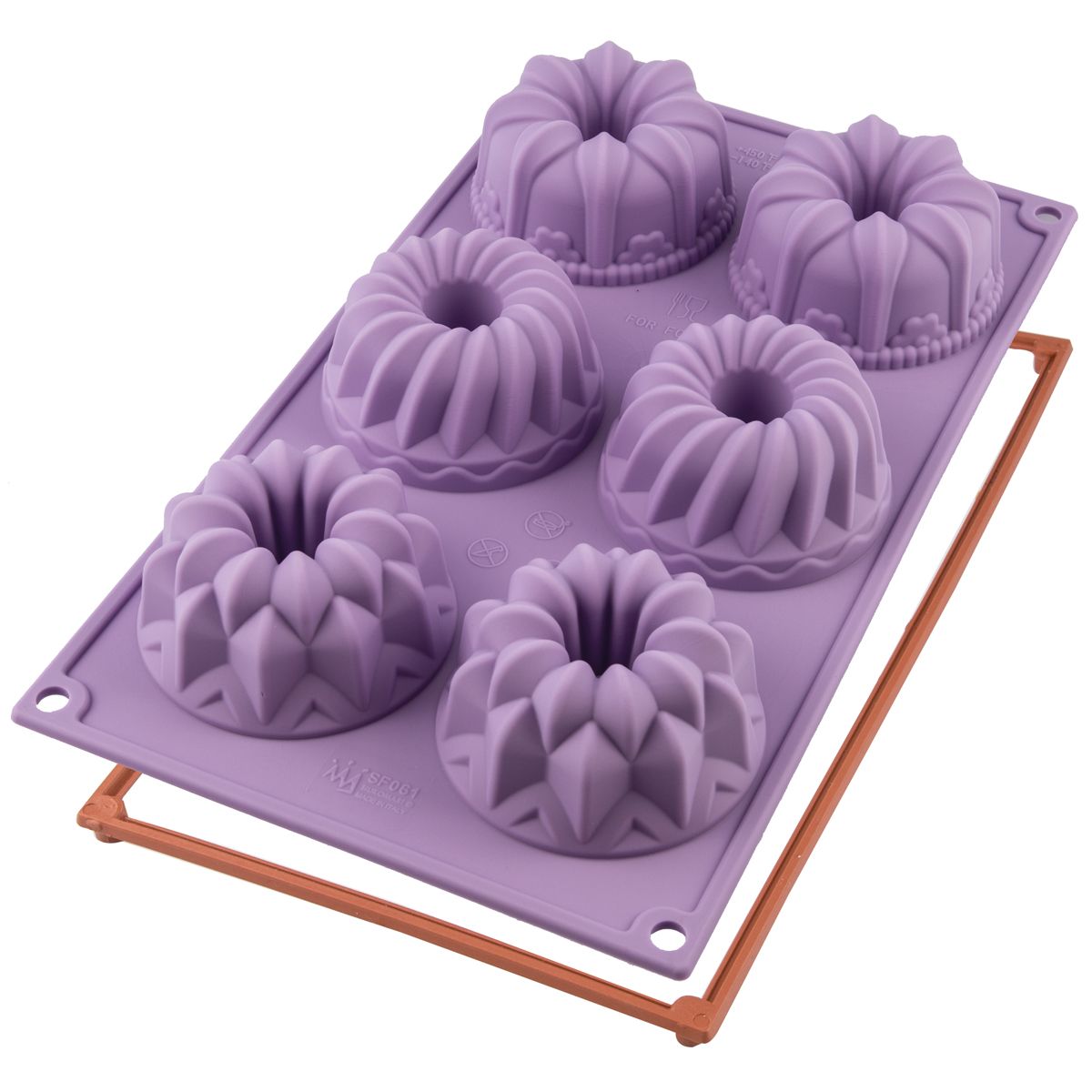 Silikomart Fantasie Mould 70 x 40 mm