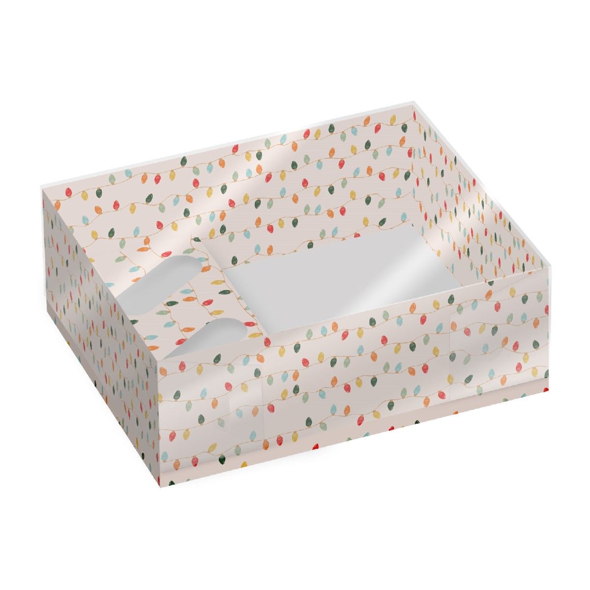 Simply Making Torten & Cupcake Box - Weihnachtslichter pk/2